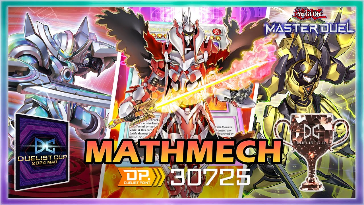 MATHMECH TOP 1000 IN 2ND STAGE DUELIST CUP 2024 MAR IN YUGIOH MASTER DUEL