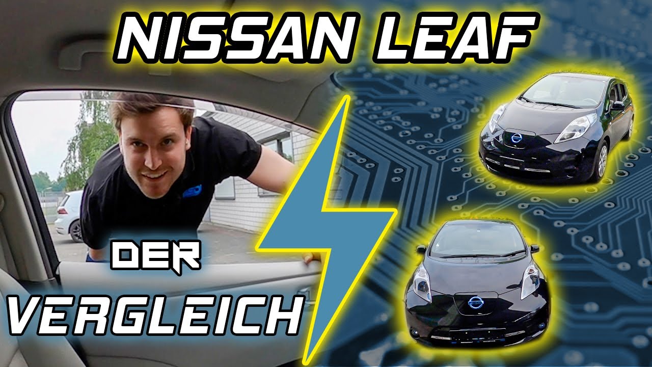 NISSAN LEAF VERGLEICH | Wie sehen die Spenderautos unserer ELEKTROUMBAUTEN aus? | ESDI EV