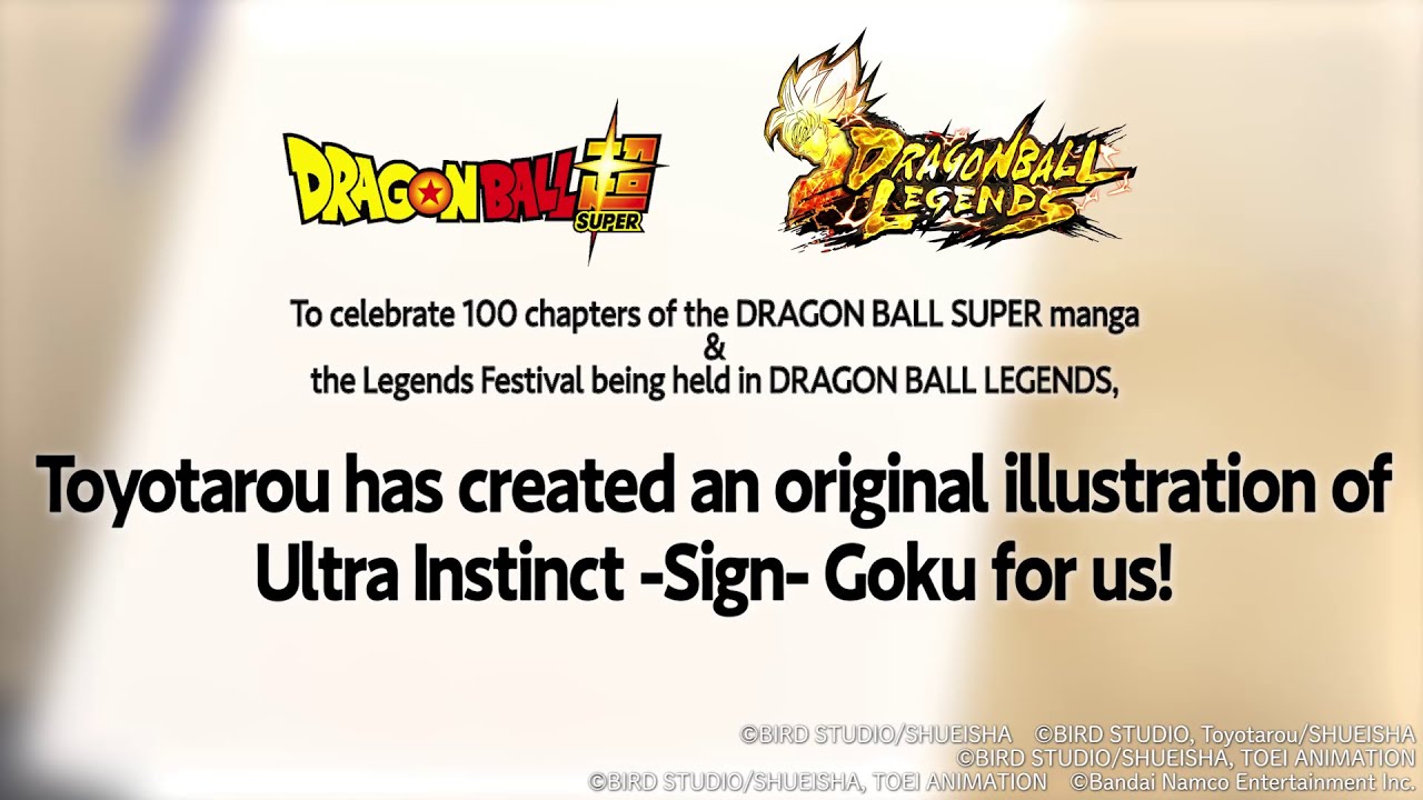 Toyotarou's Process for Drawing Ultra Instinct -Sign- Goku Revealed!