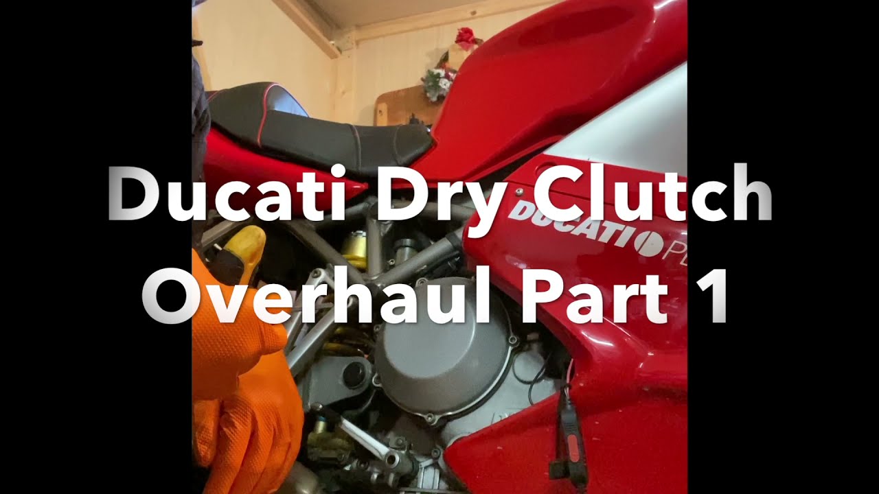 Ducati Dry Clutch Service Part 1