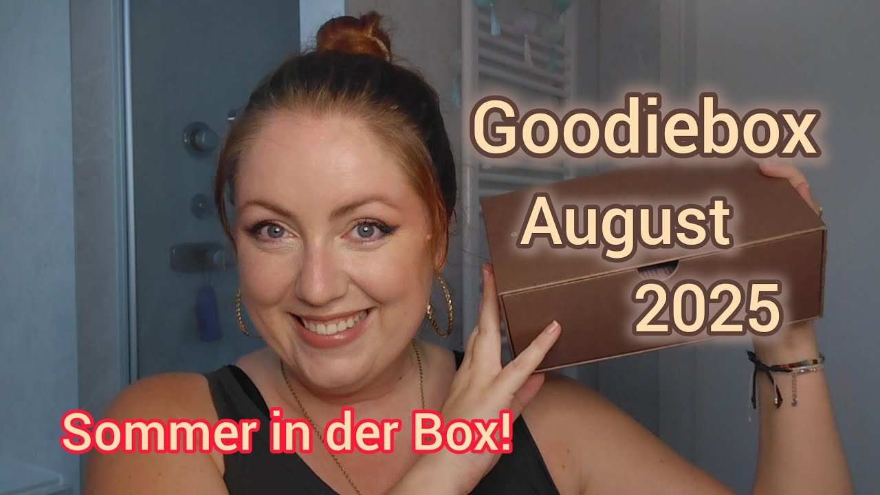 Beauty but better 🥰 Goodiebox August 2025 ☀️ UNBOXING