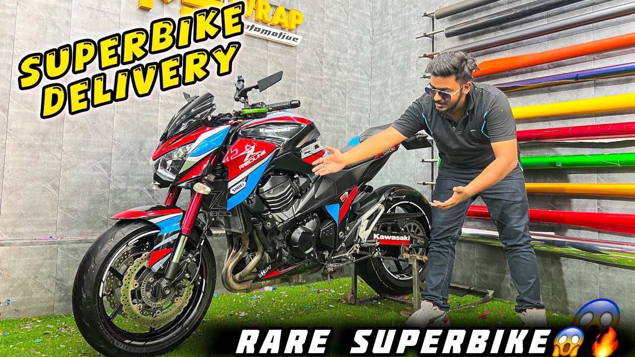 New Superbike Delivery 🥹| Kawasaki Z800 | Loudest Superbike