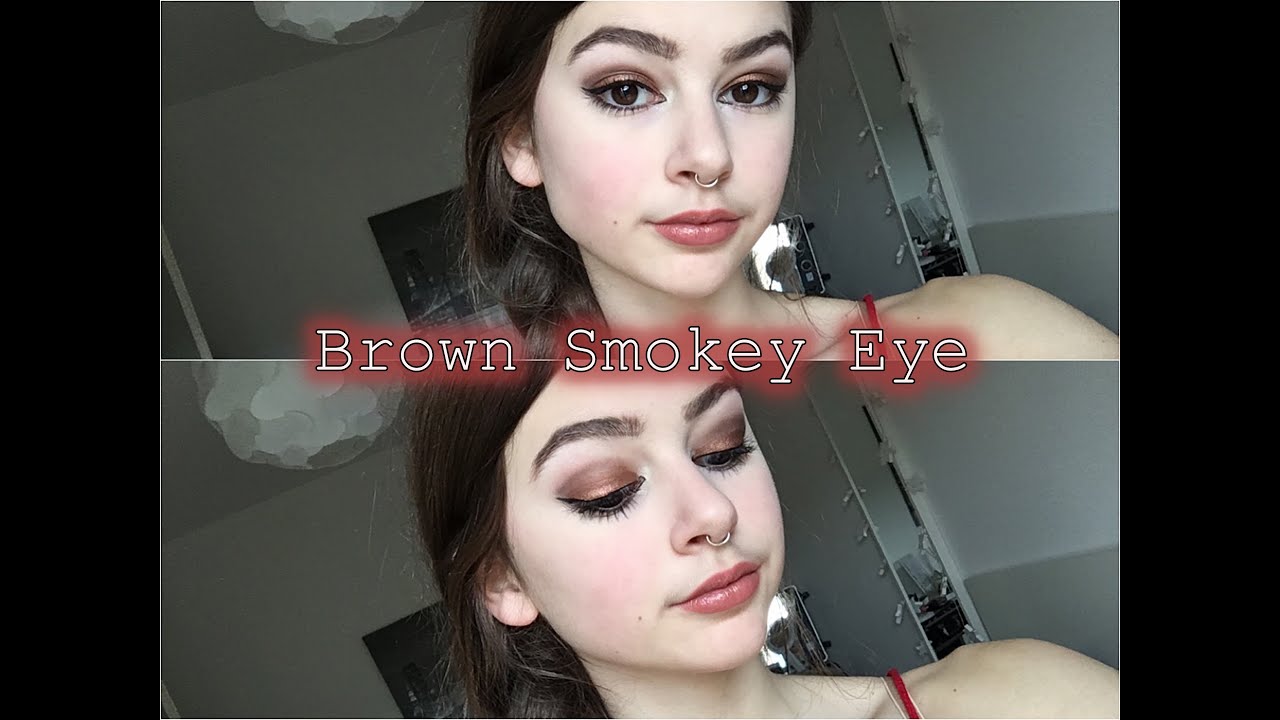 Easy MakeUp Tutorial: Brown Smokey Eye ♡ vittoria.miles