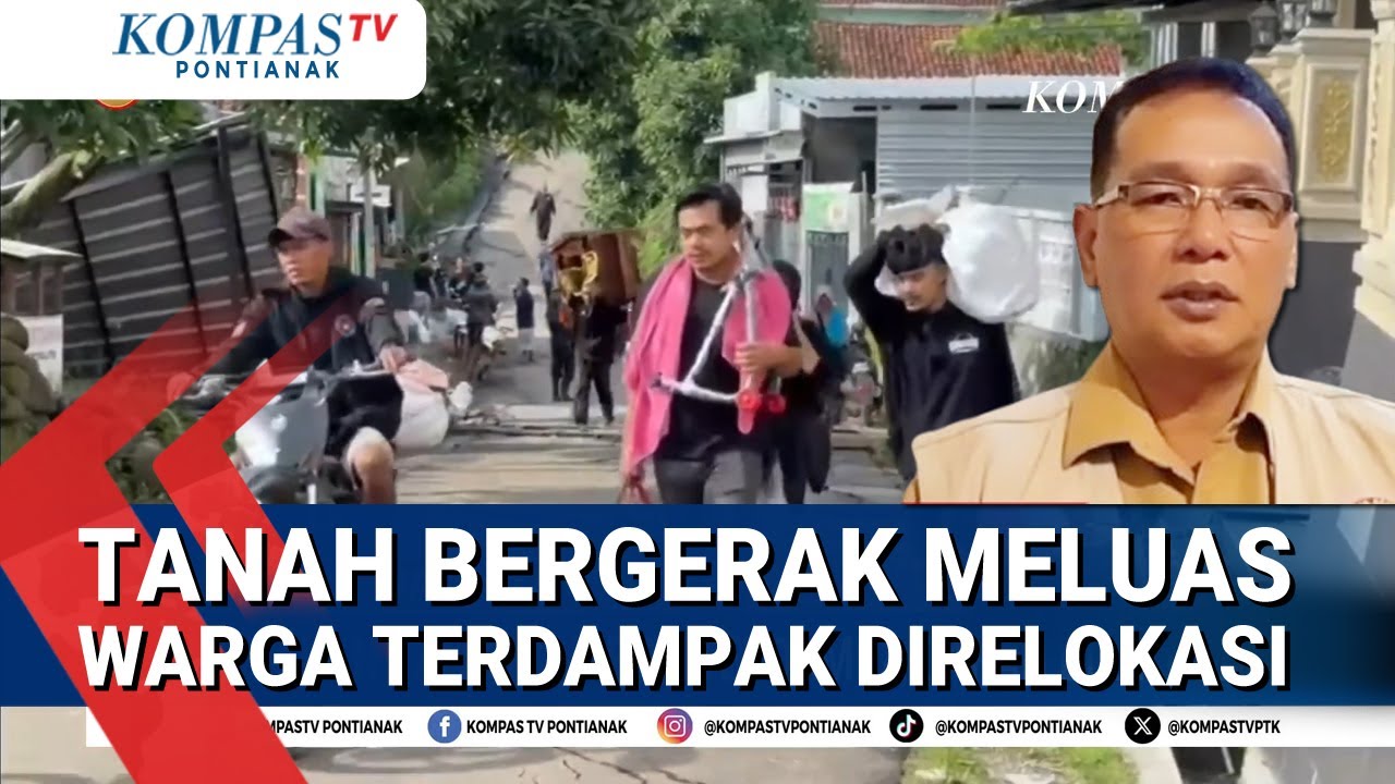 Warga Terdampak Tanah Bergerak di Tegal Akan Direlokasi, 596 Rumah Rusak 2.400 Warga Mengusi