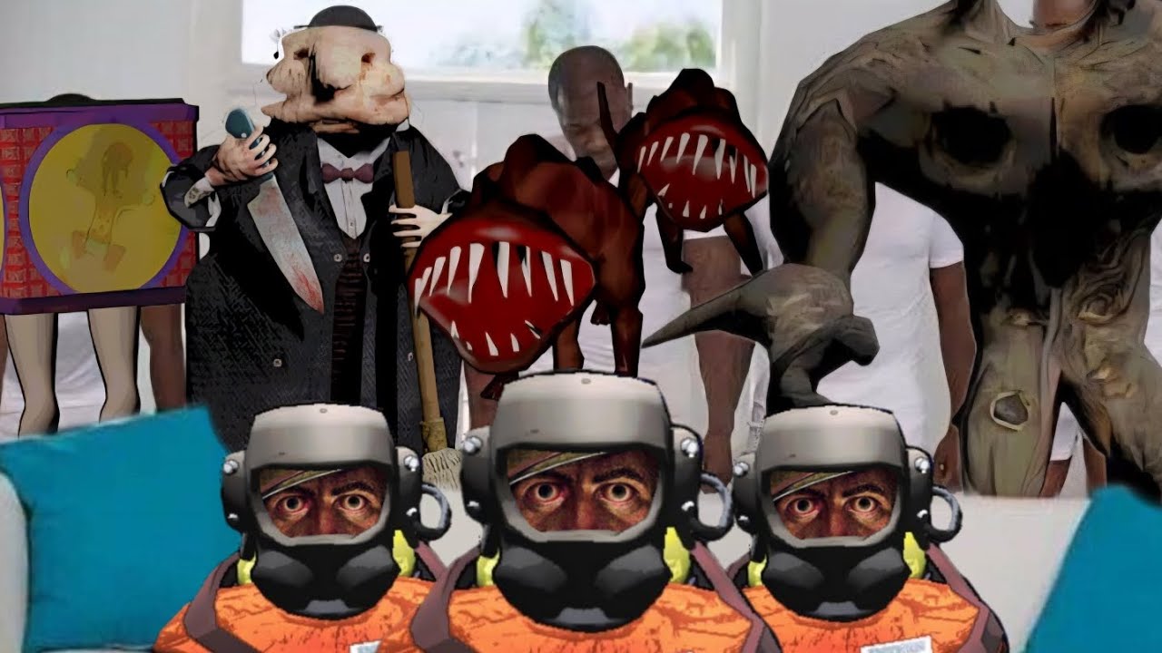 Lethal company shenanigans with friends 