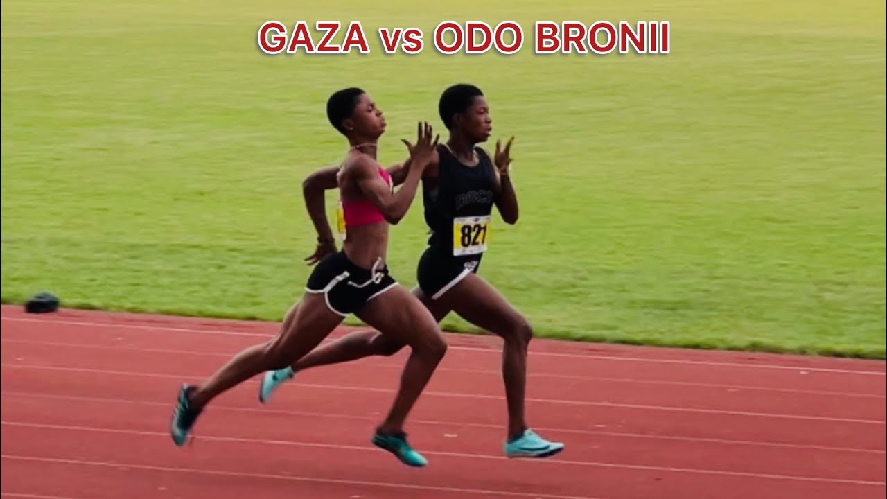 Gaza shockingly lost to Odo Bronii of T.I Amass&hellip;12 year old Nora Afoakwa won heat & all 100m & 200m