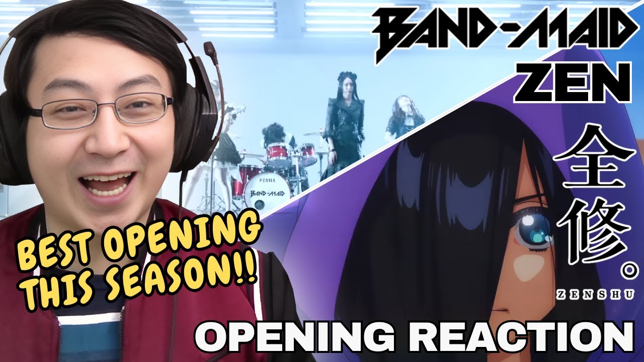 BEST OPENING THIS SEASON!! ZENSHU ANIME OPENING + BAND-MAID FULL MV SONG 