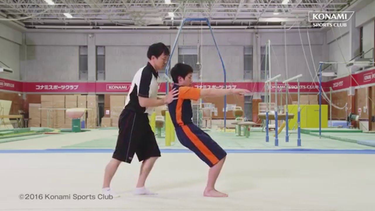 バク転をマスターする教え方①～ジャンプの練習～【コナミメソッドまとめ】