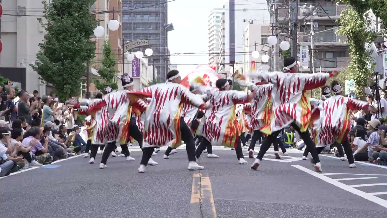 【4K】 REDA舞神楽（第58回 ふなばし市民まつり 2025 /本町会場1)