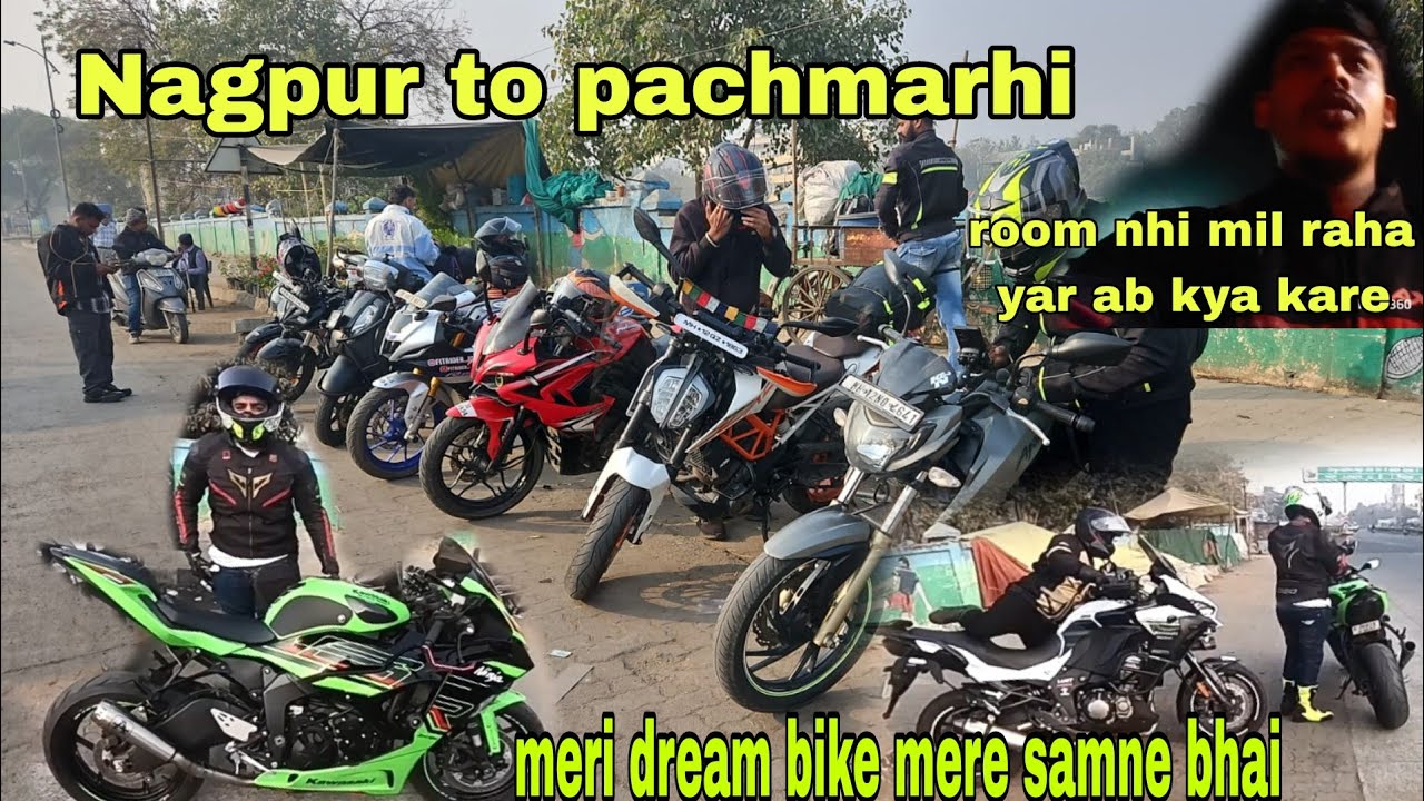 Nagpur to Pachmarhi ~room nhi milre pure Pachmarhi me 🤔😡 3 ghante hogye 😥