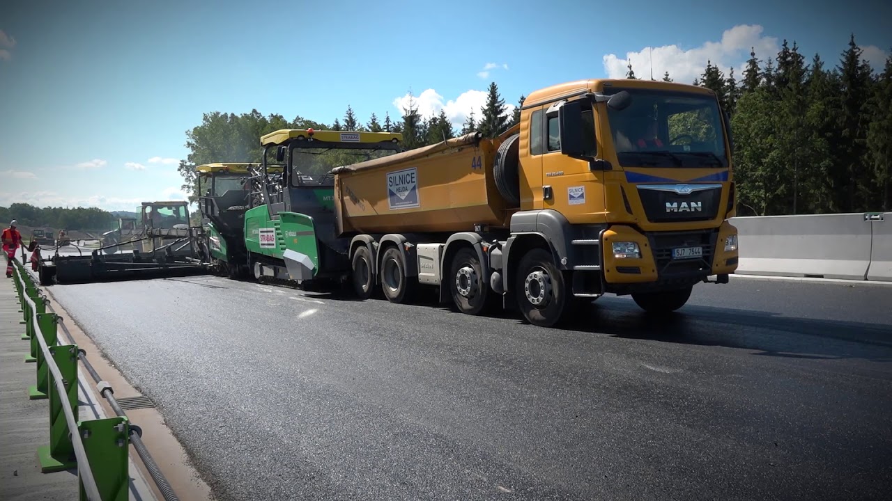 Strabag - oprava d&aacute;lnice D3 (Koordinuj.cz)
