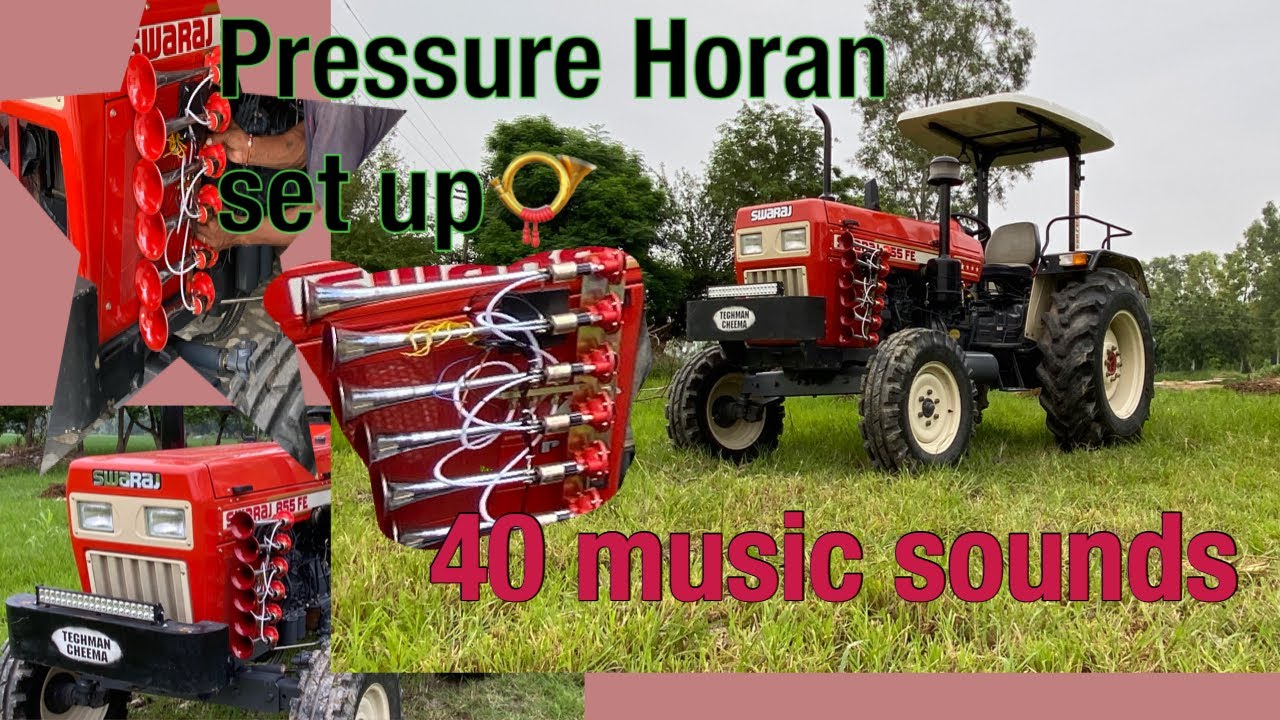 Pressure Horan fitting on tractor