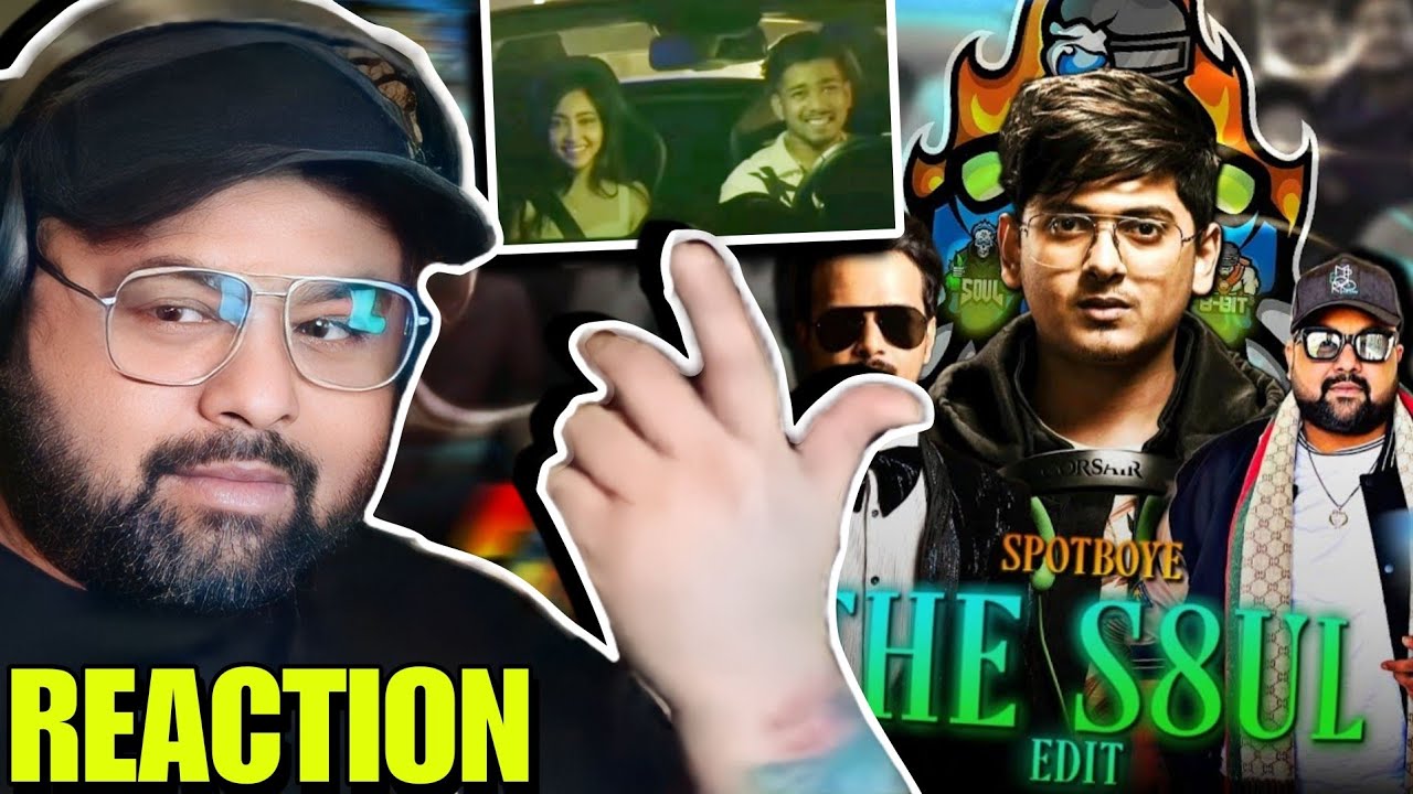Goldy Bhai Reaction On THE S8UL EDIT- SpotBoye😍 | Vibe With Goldy