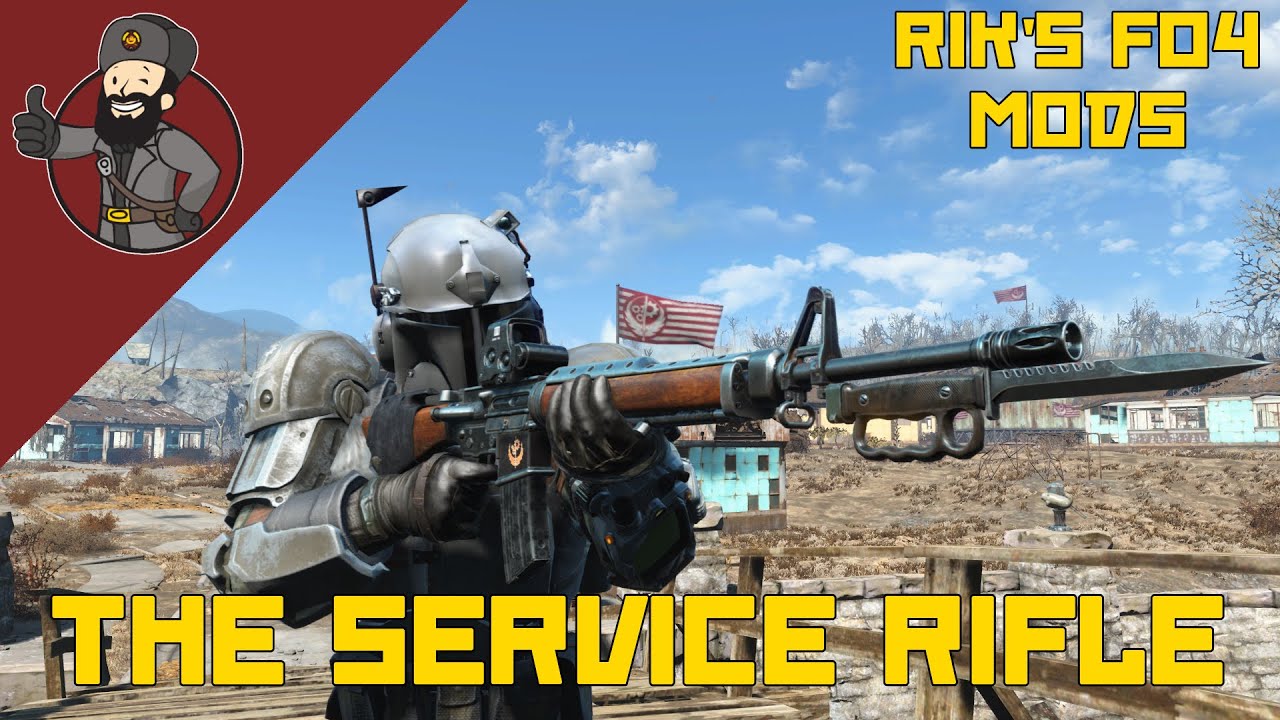 Rik's Fallout 4 Mods - The Service Rifle by DeadPool2099