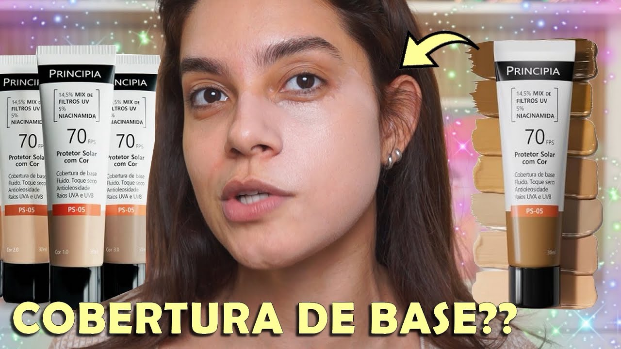 BOM e BARATO?? RESENHA DO NOVO PROTETOR SOLAR COM COR DA PRINCÍPIA (cor 3.0) 