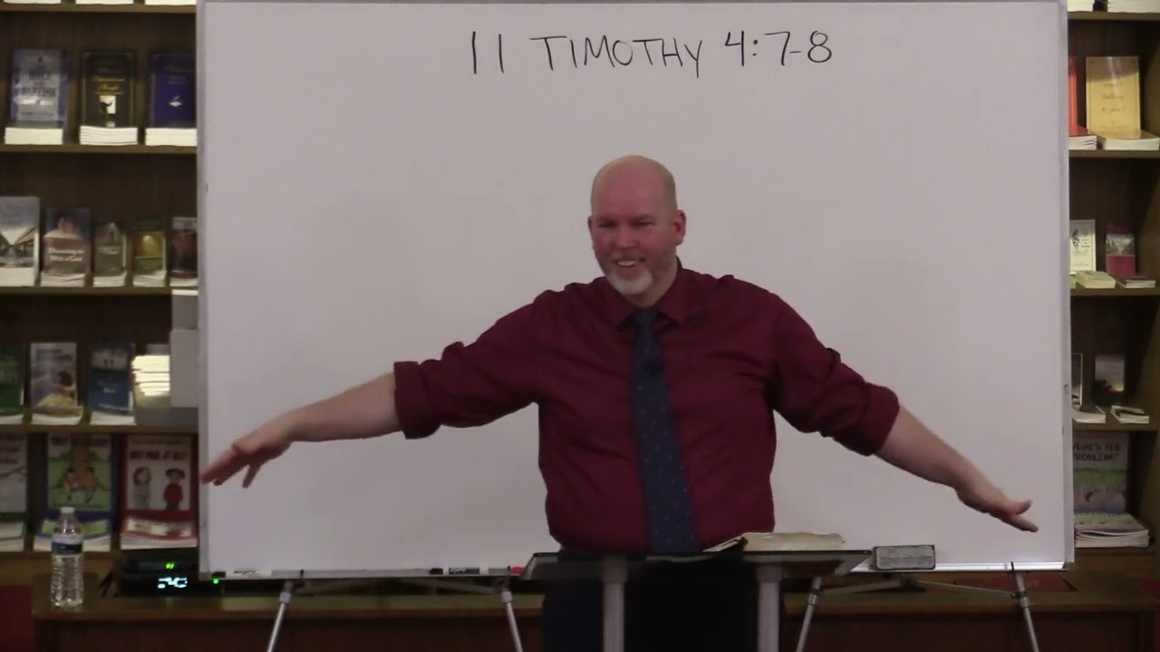 2 Timothy 4:7-8 - Paul Finishes His Fight