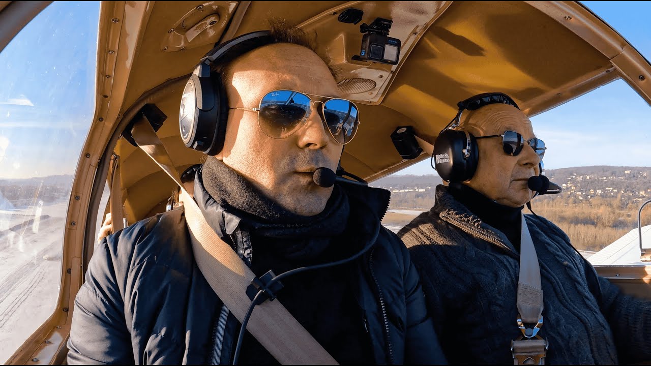 🛩 Tours de piste avec terrain enneigé