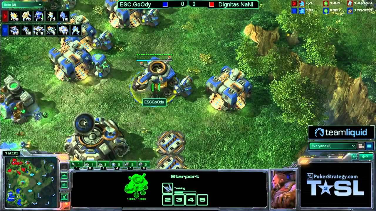 Game 1 - Dignitas.NaNiwa vs ESC.GoOdy - TSL3 Ro16 Match 7