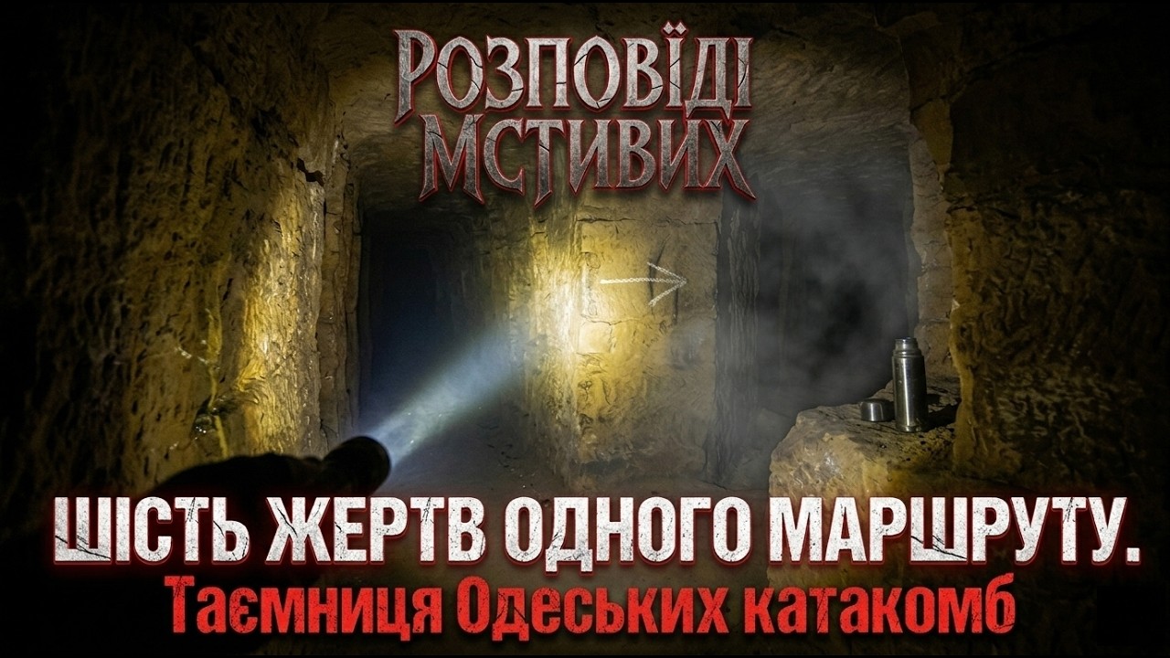 ШІСТЬ ЖЕРТВ ОДНОГО МАРШРУТУ. Таємниця Одеських катакомб.