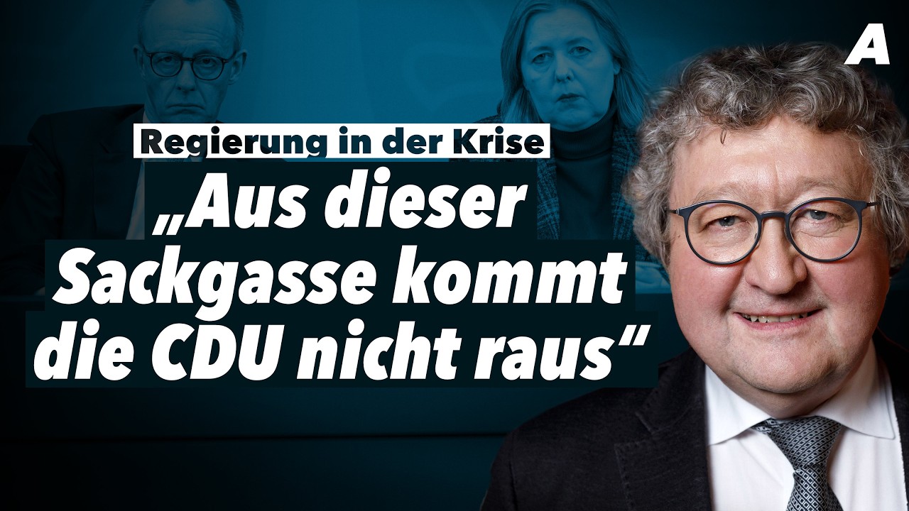 Reformjahr: „Eine Lebenslüge der CDU“ – Werner J. Patzelt im Interview