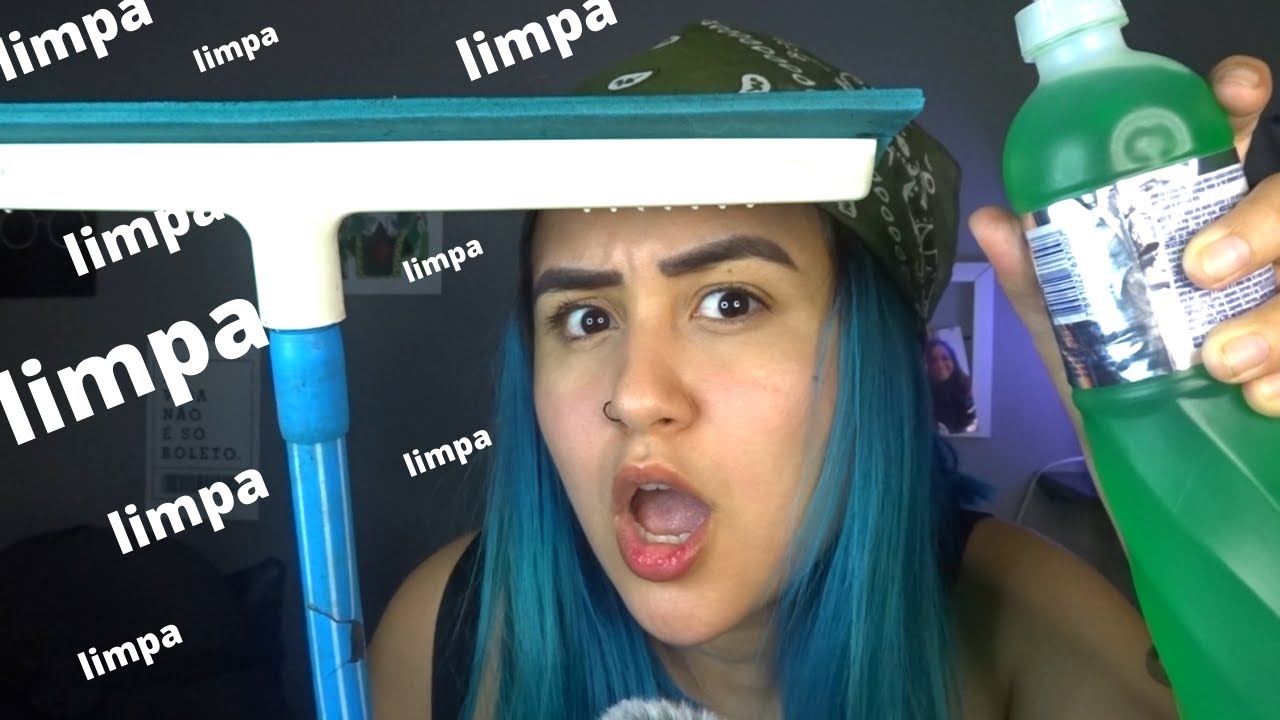FAXINEIRA LIMPANDO SUAS ENERGIAS NEGATIVAS (asmr agressivo ROLEPLAY)