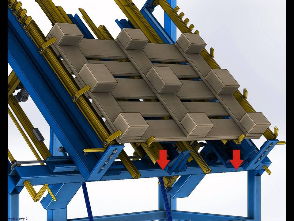 stół do zbijania palet (PALLET ASSEMBLING TABLE)