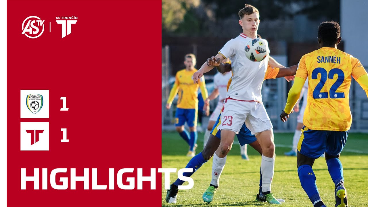 ASTV HIGHLIGHTS | FL | FK Pohronie - AS Trenčín 1:1 (1:0)