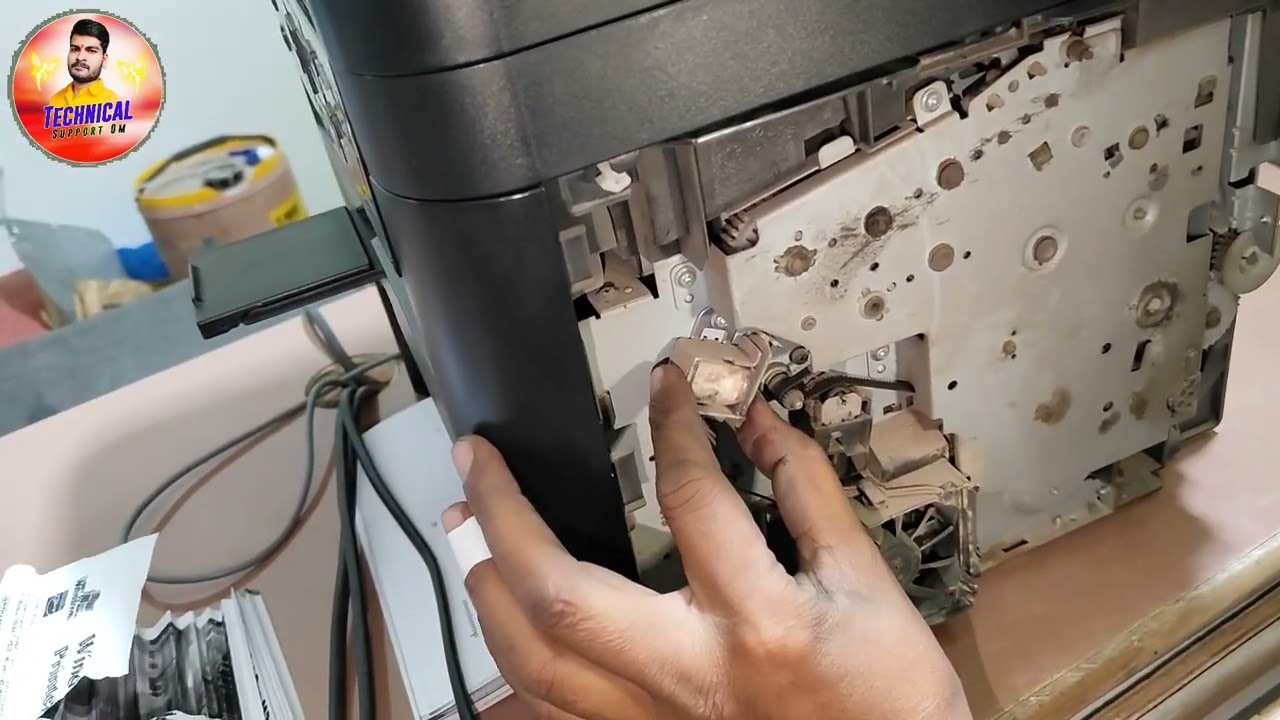 how to canon MF 244 printer paper jaam problem solution || canon MF 244 duplex paper jaam problem