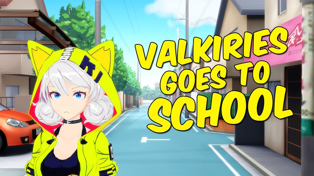 [MMD Honkai Impact 3] Valkyries Goes To School (Take On Me)