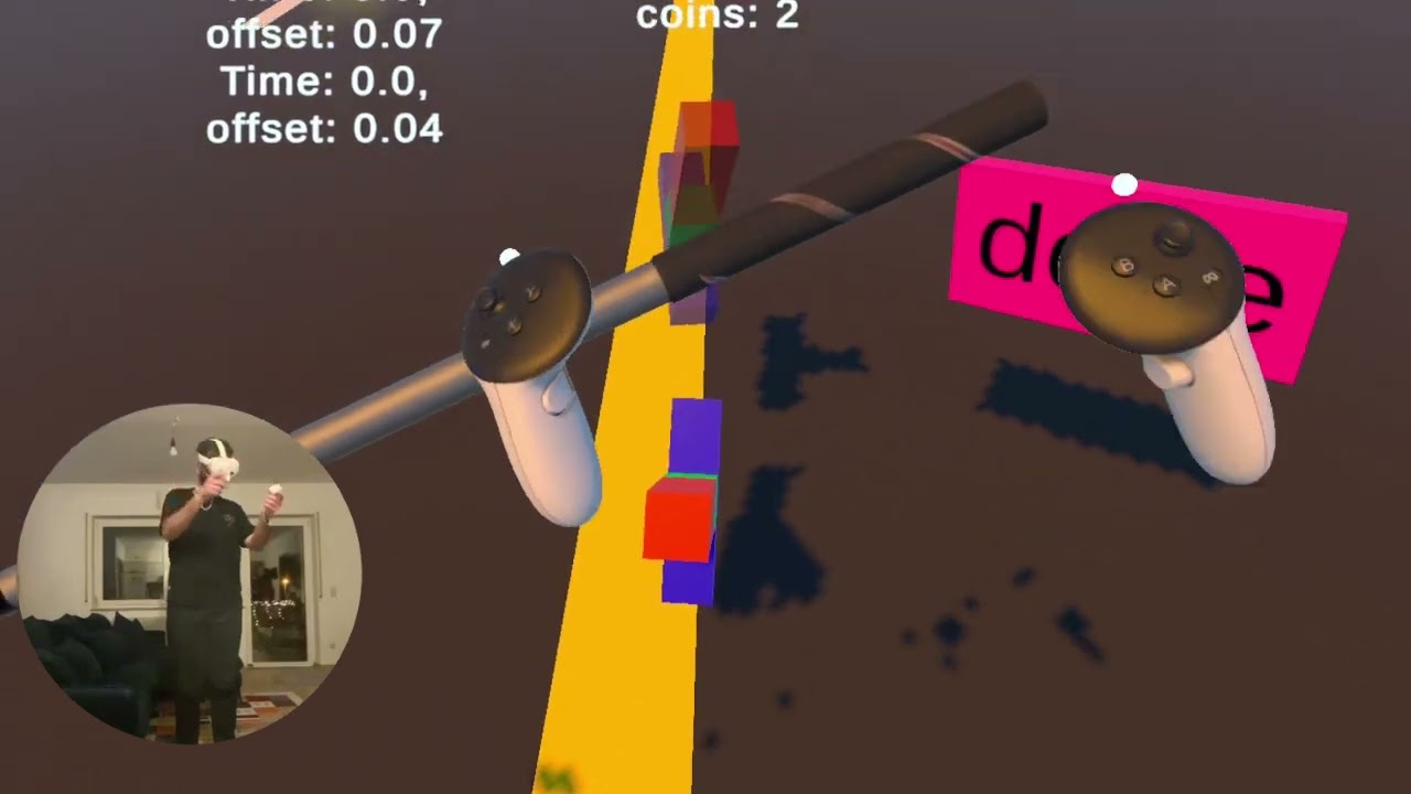 IARVR 2025/26 Course, VRGolf Parkour Locomation and Object Interaction