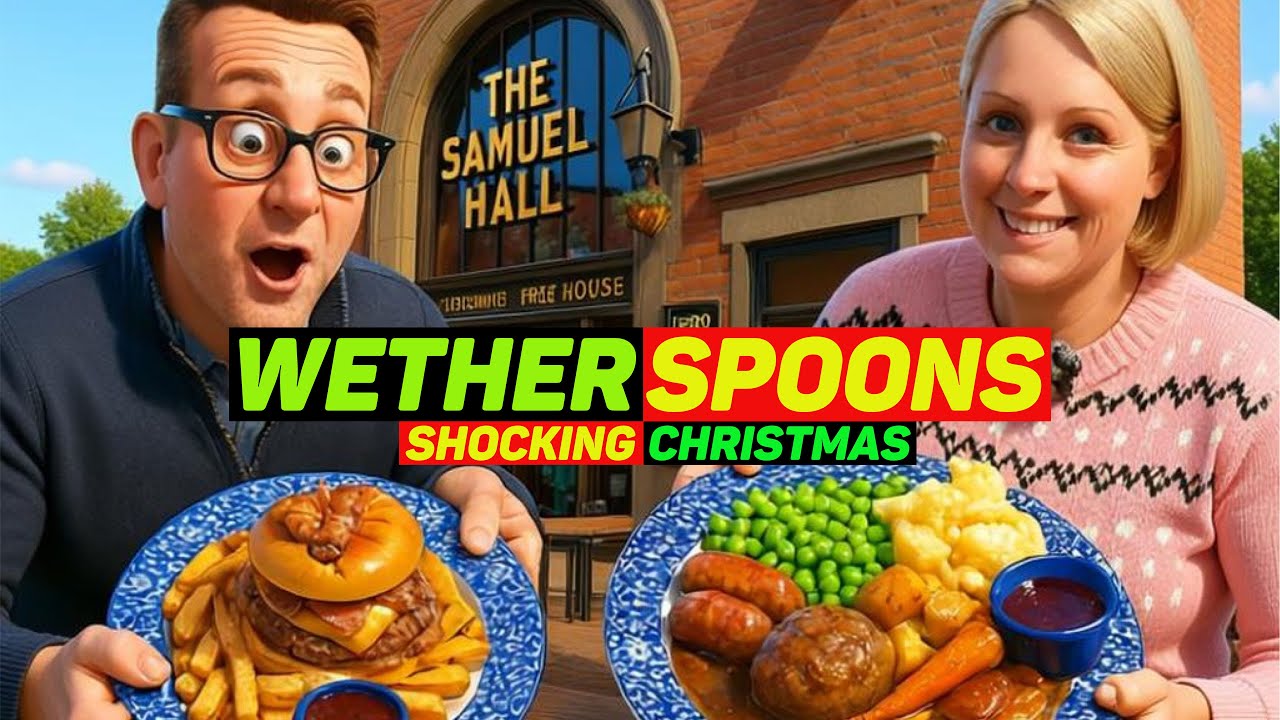 WETHERSPOONS CHRISTMAS DINNER - Should we thank the Lord Christmas only comes once a year?
