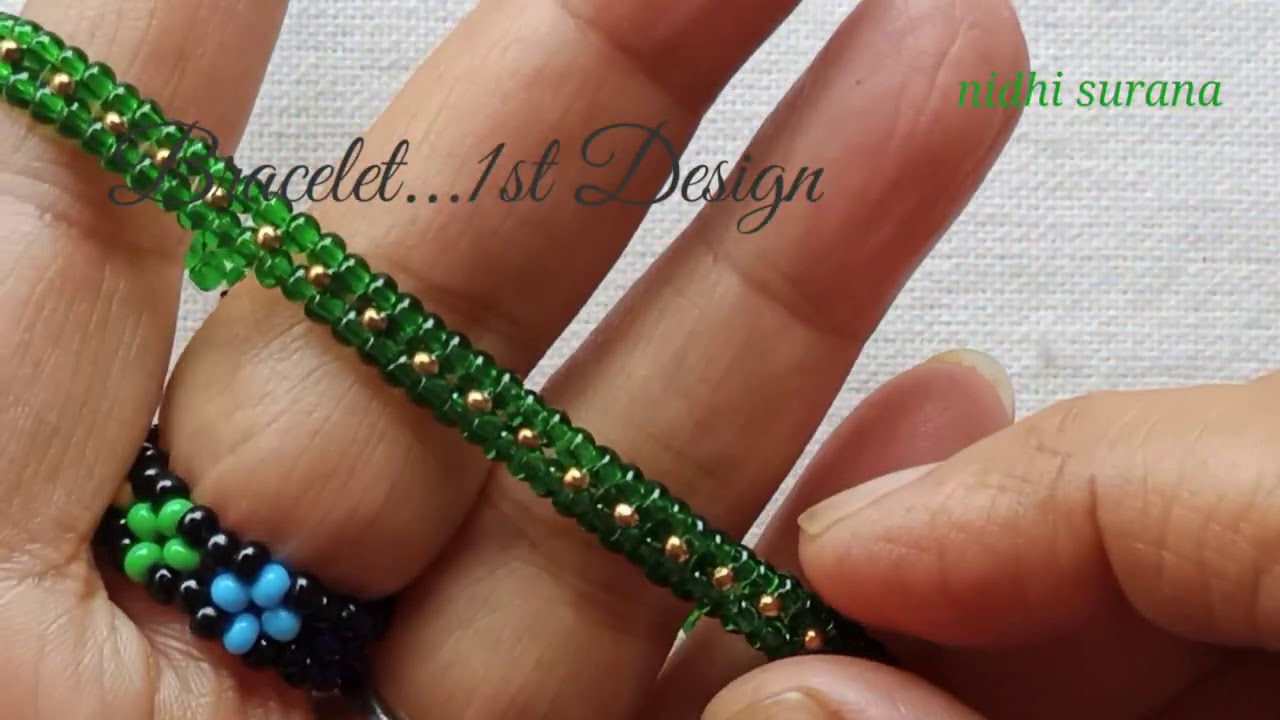 ⚜️3 in 1 Christmas Bracelet/Seed beads Jewelry/Beaded Pulsera Tutorial diy (0546)