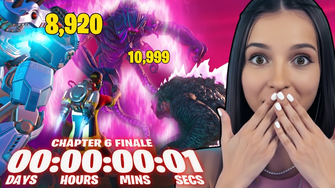 😱 Реакция на грандиозное событие финала 7-й главы Fortnite! 🔥