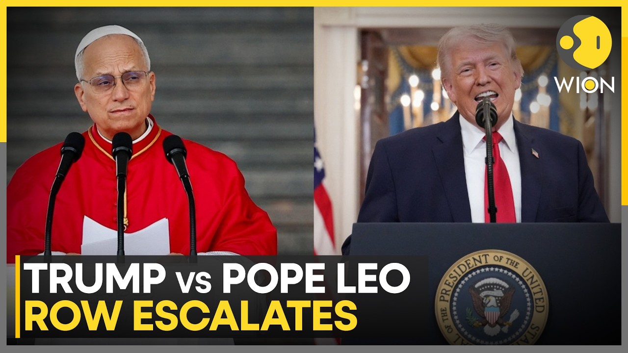 Trump Says Pope Leo 'Weak on Crime', Against US Policy on Iran | WION News
