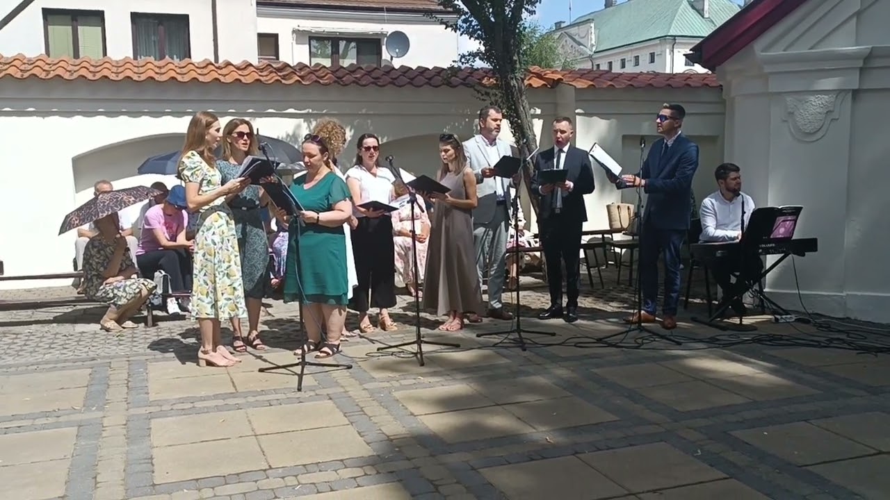 Chór parafialny w bazylice Świętej Anny w Lubartowie 