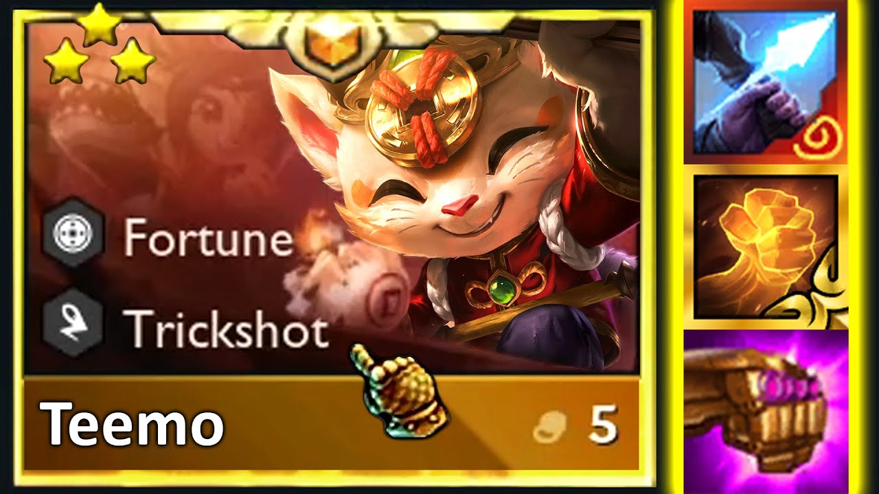 Cruel Sniper Teemo ⭐⭐⭐ ft. 5 Exalted 4 Trickshot