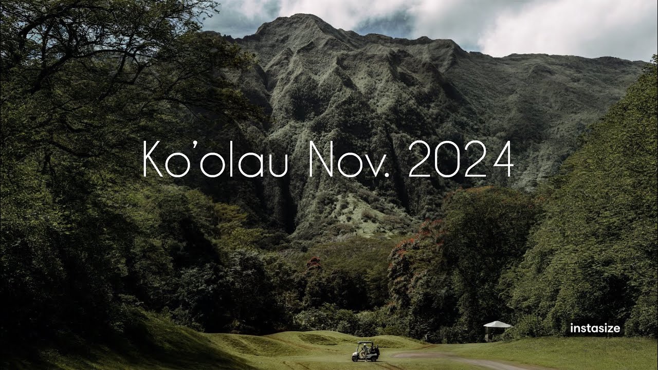 Ko’olau Golf. Just Like Heaven. KMR School 2024.