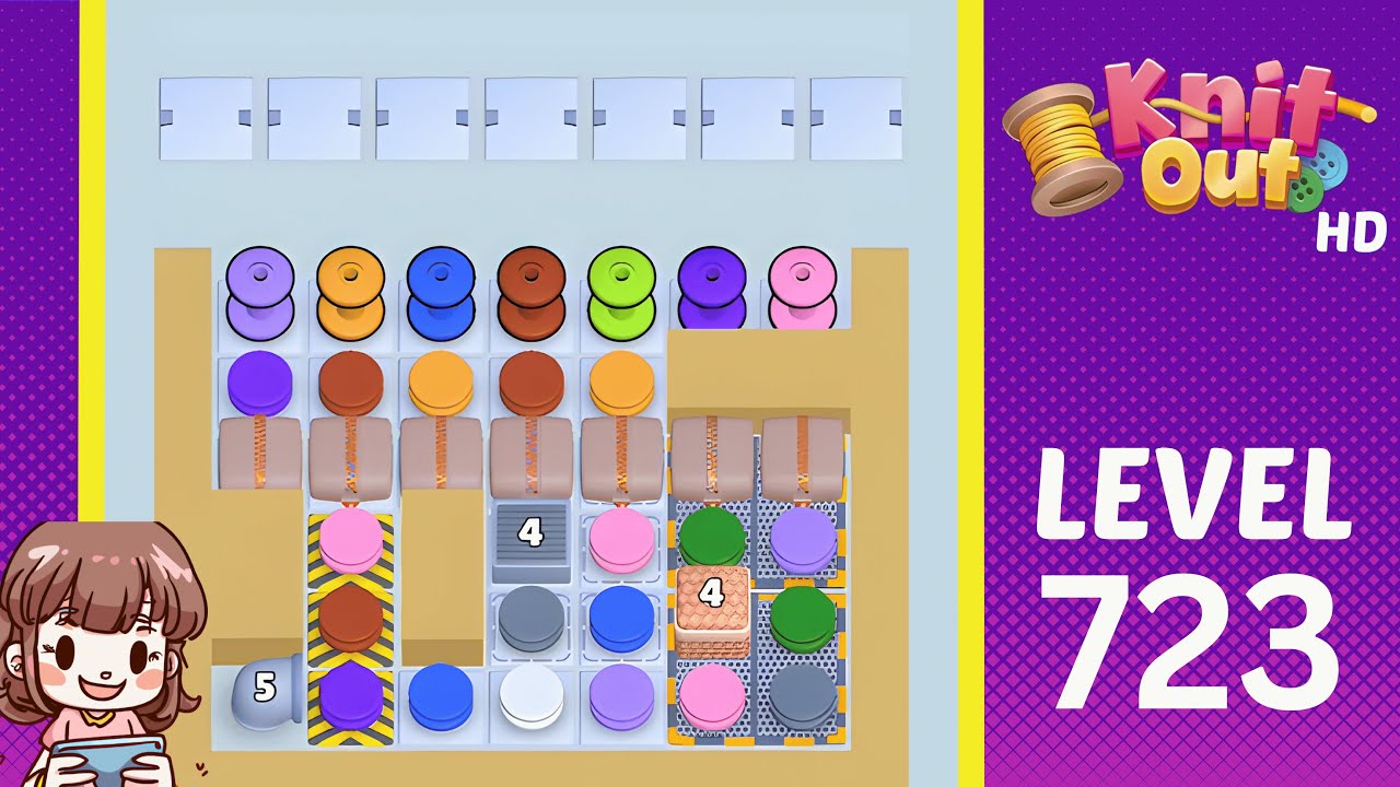 Knit Out Level 723 Solution Walkthrough