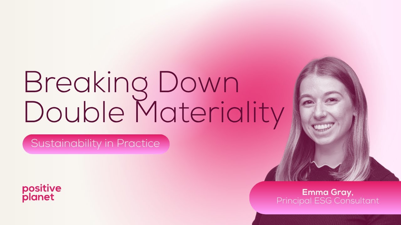 Double Materiality: The Sustainability Concept Every Business Must Understand | Positive Planet