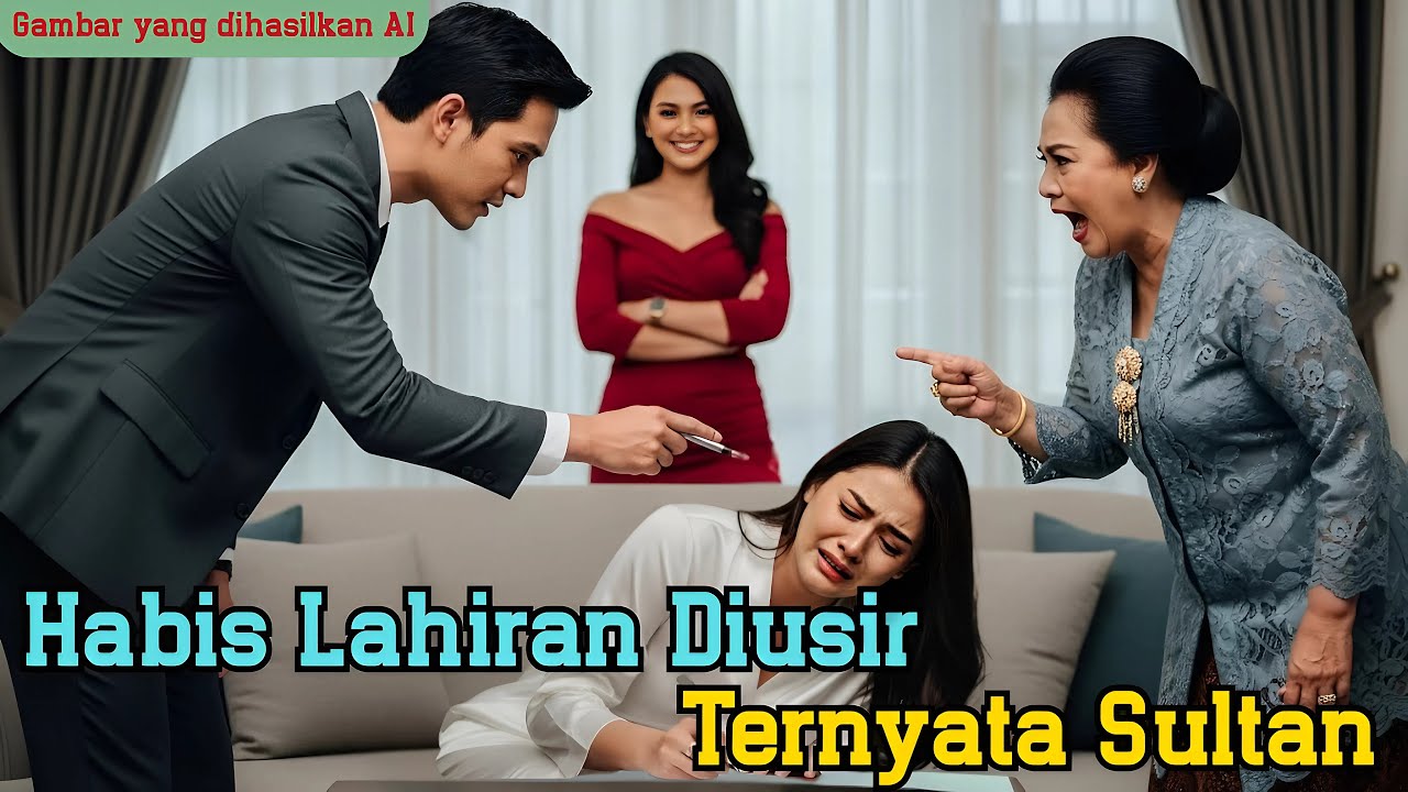 Baru melahirkan dipaksa cerai... mereka tak tahu dia ahli waris miliarder.(AI fiksi)