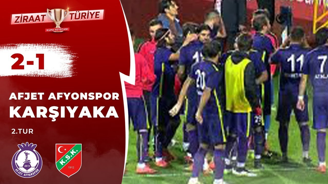 Afjet Afyonspor 2-1 Karşıyaka Maç Özeti (Ziraat Türkiye Kupası 2.Tur) 20.09.2016
