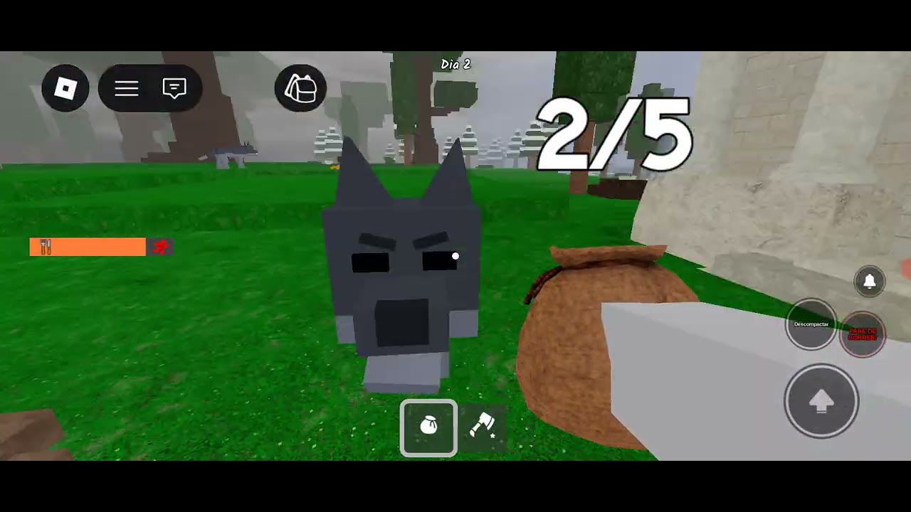 Jogando 99 noites na floresta pela primeira vez aqui no canal