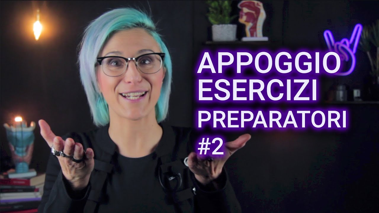 APPOGGIO NEL CANTO - ESERCIZI PREPARATORI PER CANTARE #2