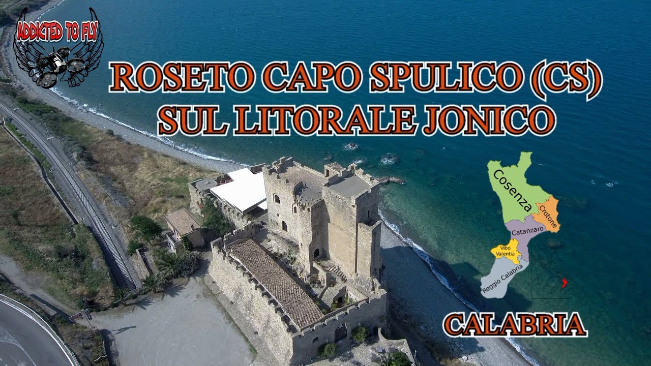 IN VOLO SU ROSETO CAPO SPULICO (CS) CON XIAOMI MI DRONE 4K