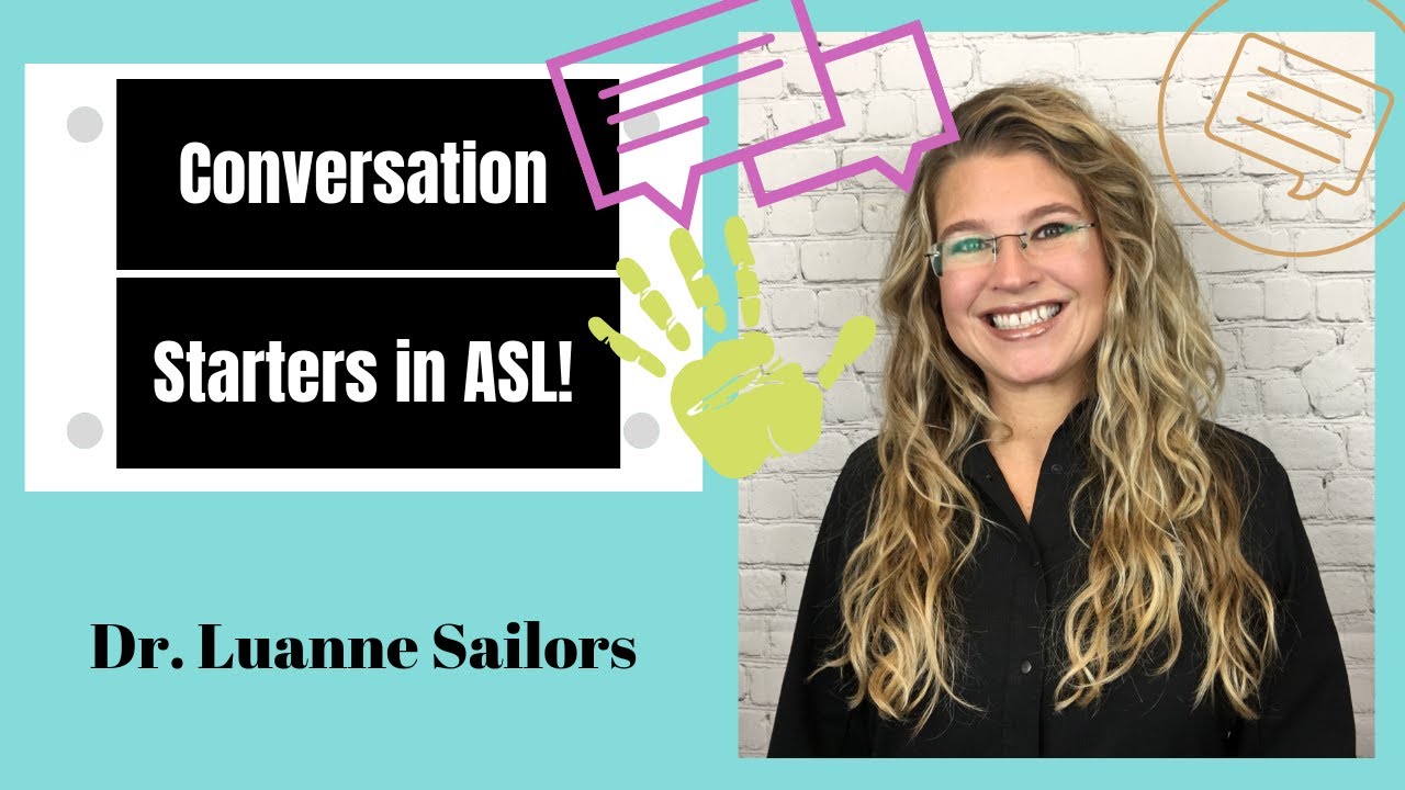 Conversation Starters + Response Signs | Sign Language | ASL Sign With Me!