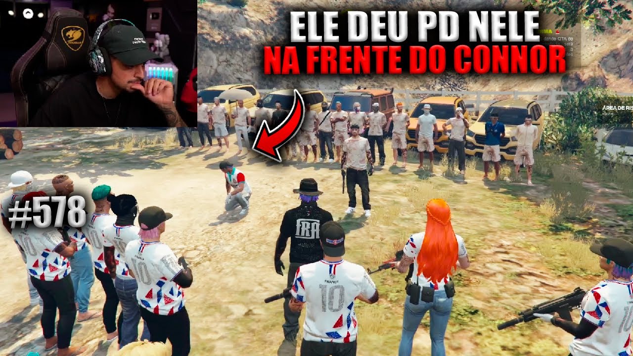 ELE DEU PD NA FRENTE DO CONNOR! EP 578