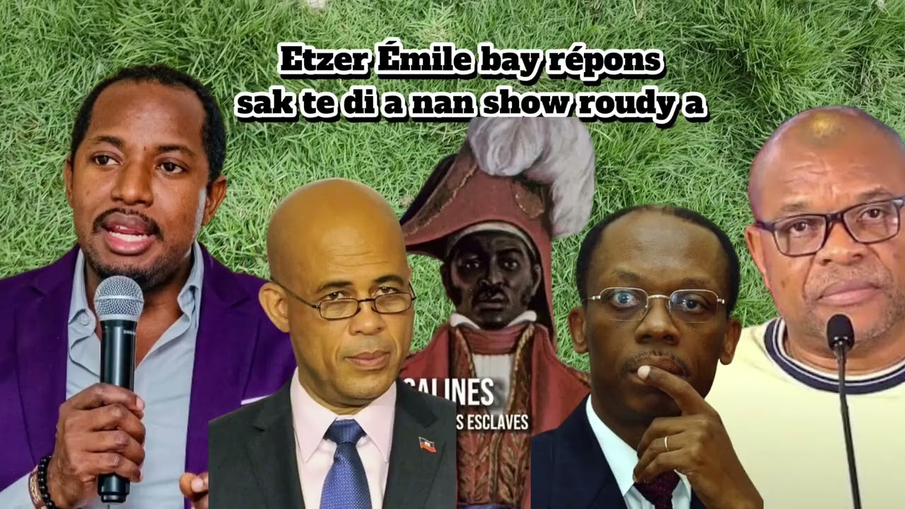 Etzer &Eacute;mile bay rezon ki fel pale konsa nan show roudy a