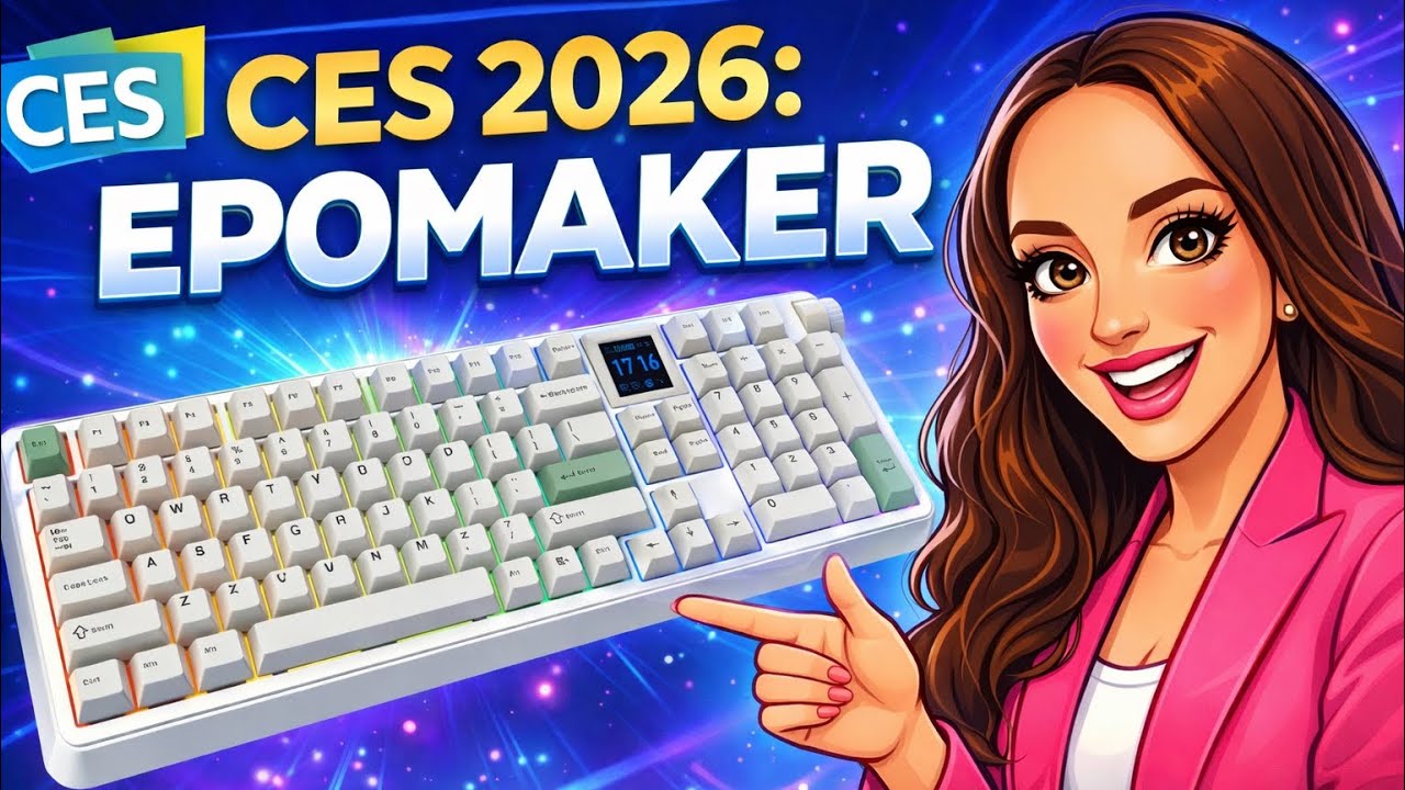 Best of CES 2026: Epomaker Customizable Keyboards 
