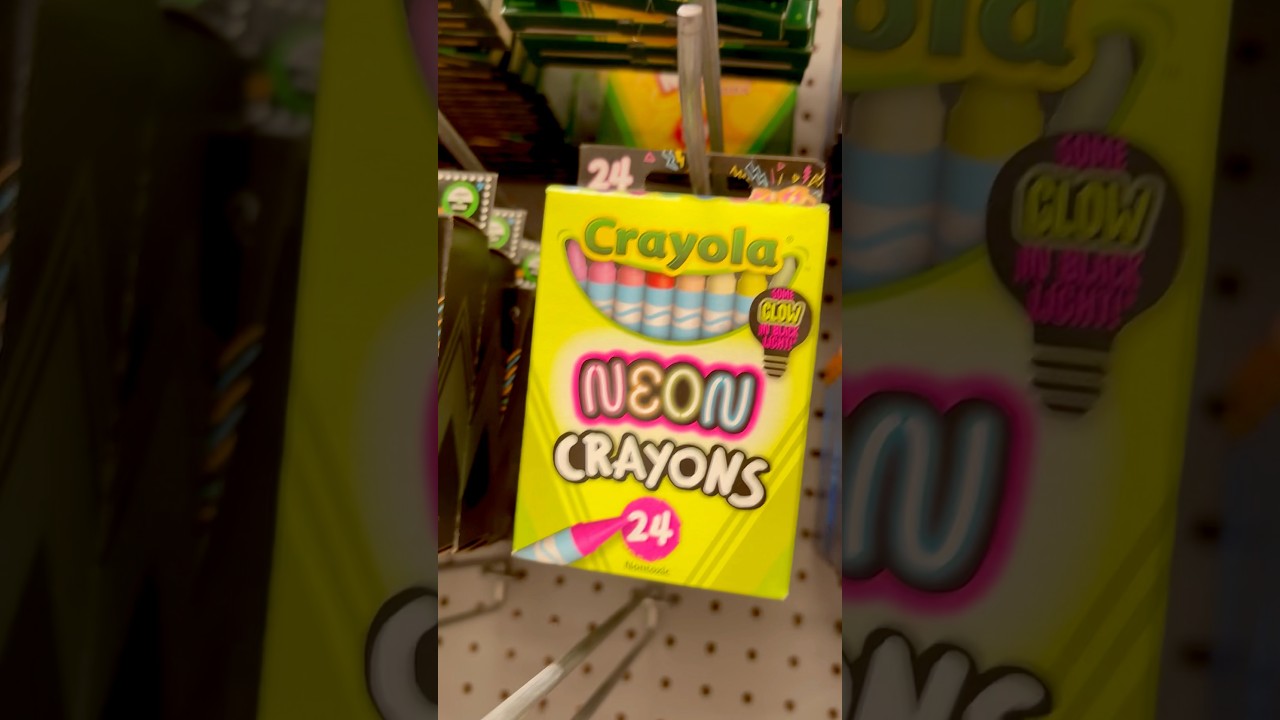 🩵 Crayola Ne&oacute;n por $1.50 😱 &iexcl;Oferta real en Walmart! 💚✨ #stationery #crayola #papelaria #walmart