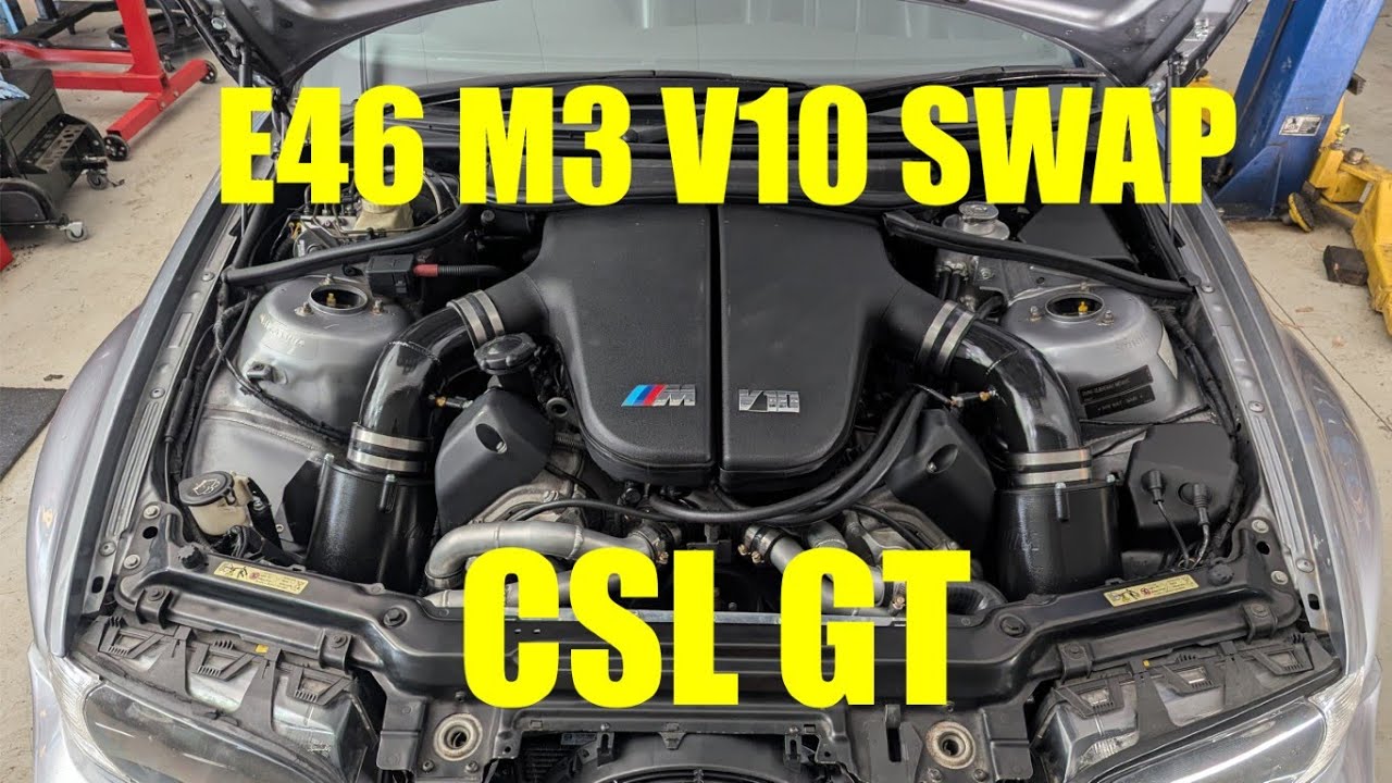 Замена двигателя E46 M3 на S85 V10 — что для этого действительно нужно?